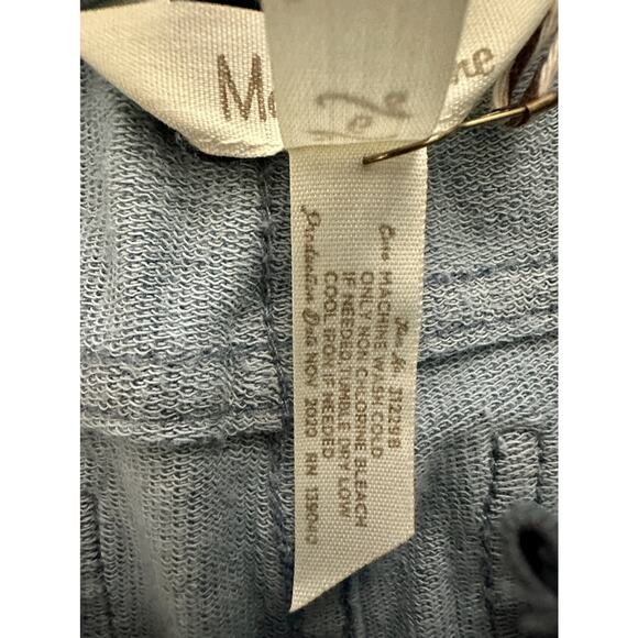 NWT Matilda Jane Just Imagine Cropped Tab Capri Blue Denim Jeggings Pants 6 - Picture 10 of 10